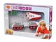 Simba Holz Eichhorn 100001316 Rail Track Locomotiva a infrarossi con 5 funzion, Controllo...