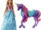 Mattel Barbie FPL89 Dream Magic Barbie Doll & Unicorn