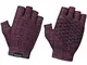 GripGrab Freedom Strick Kurzfinger Handschuh, Guanto Unisex-Adulto, Rosso Scuro, XL/XXL