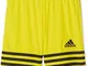 Adidas Entrada 14, Pantaloncini Bambino, Multicolore (Giallo/Blu Acceso), 116