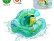 Baby Swimming Ring Float Seat Toddler Swimming Seat Gonfiabile Anti Rollover Portatile Pis...