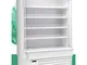 Espositore murale frigorifero frigo latticini cm 98x73x198 RS0860