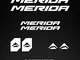 Kit adesivi compatibile con MERIDA Bianco (Lucido) scritte loghi MTB Mountainbike | decals...