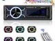 Autoradio Bluetooth MEKUULA,Auto Stereo Audio Ricevitore 60W x 4 FM Microfono Incorporato,...