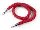 oneConcept Silver Cord Fune Cordone Estensione Accessorio argento/rosso