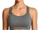 SYROKAN Donna Reggiseno Sportivo Massimo Supporto Grigio 3G (UK 34F)