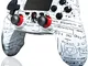 RCCBOOST Wireless Controller per PS4, Joystick Gamepad Controllers per PS4 con 6 Axis Gyro...