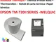 20 bobine cassa 80 x 80x 12 mm in carta termica per registratori di cassa rotolo di carta...