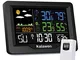 Kalawen Stazione Meteo Meterologica Automatica Digitale Wireless con Ultra-Ampio Schermo L...