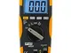 HT21 Tester Multimetro Digitale Compatto con display led per tensione AC/DC fino a 600V -...