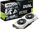 Asus GeForce DUAL-GTX1060-O6G Scheda Grafica, GDDR5 6 GB