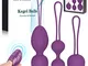 Kegel Silicone Balls Palline Vagine - Rinforzamento dei Muscoli Vaginali Esercizi - Pavime...