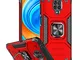 LeYi Cover Xiaomi Redmi Note 9 PRO/Redmi Note 9S,Custodia Armour Metallo Magnetica Support...