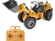 Dilwe Bulldozer RC, Giocattolo del Auto di Ingegneria Telecomando Elettrica Modello Escava...