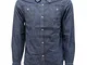 JECKERSON 2016T Camicia Jeans Bimbo Blu Denim Shirt Kid [11 Years]