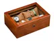 Espositore per orologi Box Guarda moderno minimalista Guarda Box solido display legno Guar...