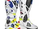 Sidi Crossfire 3, colore: Bianco/Blu/Giallo fluo, taglia 40