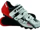 LUCK Zapatilla de Ciclismo Extreme MTB, con Suela de carbono Y Tripla Chiusura per Una Per...