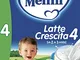 Mellin 4 Latte di Crescita in Polvere - 3 Confezioni da 1,2kg