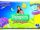 18 confezioni PAMPERS SOLE E LUNA SALVIETTE BABY IGIENIZZANTI CON CAMOMILLA 46 PZ