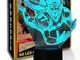 KangYD Luce notturna 3D Creative Rugby Football, LED Illusion Kid Lamp, E- Base sveglia (7...
