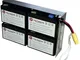 RBC24 Batteria di ricambio per gruppi di continuità  UPS APC, plug and play