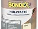 Bondex 352507 Pasta-Stucco per Legno per Riparazione Crepe e Fori, Bianco, 0.15 kg