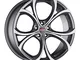 RUOTE CERCHI IN LEGA AUTO MAK CERCHIONE LARIO GUN MET-MIRROR FACE 19" x110 DA 19 POLLICI