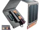 BigBlue 14W Pannelli Solari Portatile con Porte USB(5V/2.4A), SunPower Pannelli Solari IPX...