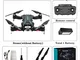 XuBa S17 Drone 4k videocamera HD GPS Drone WiFi FPV 1080P Nessun Segnale Ritorno Volo in E...