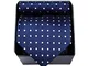 HISDERN Uomini Cravatta Set Classico Fazzoletto da Taschino Classico a Forma di Cravatta a...