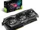 ASUS Asus ROG Strix GeForce RTX 2080 Ti OC Edition 11 GB GDDR6, Scheda Video Gaming, LED R...