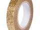 Rayher 60977616 Glitter Tape, Oro