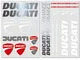 Kit 20 Adesivi Ducati Stickers Decals Casco Monster 821 Panigale 959