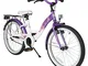 BIKESTAR Bicicletta Bambini 6-7 Anni Bici Bambino Bambina 20 Pollici Freno a Pattino e Fre...