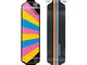 Osprey 41.25" X 9.5" Rainbow Down Hill Long Board Skate Board Ty5507