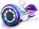 COLORWAY Hoverboard 6.5‘’ Smart Scooter Auto Bilanciamento Bluetooth elettrico e LED Multi...