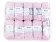 Gründl - Gomitoli di Cotone Cotton Quick, Confezione Risparmio, Cotone, Rose, 29 x 12 x 7...