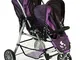 Bayer CHIC 2000 – Tandem Buggy Twinny, Twin per Bambole per Bambole Fino a ca. 50 cm, Colo...