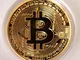 .999 Fine Gold Bitcoin Commemorative Round Collectors Coin - Bit Coin is Gold Plated Coppe...