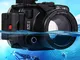 ZAORUN - Custodia subacquea per fotocamera compatibile con Canon G7 X Mark II, 40 m, profo...