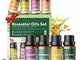 Oli Essenziali per Diffusori Olio Essenziale - 8×10ML Oli Essenziali Puri 100% Essenze per...