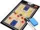 Junenoma Premium Coaching Lavagna Magnetica Double Sided Dry Erase Appunti per Basket Calc...