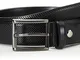 MLT Belts & Accessoires Dublin Cintura, Nero (Schwarz 9000), 105