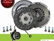 KIT FRIZIONE 3 PEZZI + VOLANO CUSCINETTO REGGISPINTA ORIGINALE VALEO 826705 + 810034 + 836...