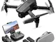 Drone con doppia telecamera 4K, sensore di gravità per il volo, funzione di foto/video con...