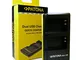 PATONA Caricabatteria doppio per EN-EL20 Batteria compatibile con Nikon Coolpix A | 1 AW1...