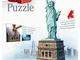 Ravensburger Italy- D Puzzle 3D Statua della libertà, 108 Pezzi, Multicolore, 125845