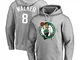 Felpa da Uomo Basketball Fans Jersey New Season Kemba Walker Boston Celtics Felpa con Capp...