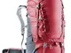 Deuter Aircontact 45 + 10 Zaino Casual 78 Centimeters 55 Multicolore (Cranberry-Graphite)